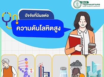 ปัจจัยที่มีผลต่อความดันโลหิตสูงมีอะไรบ้างน้าา