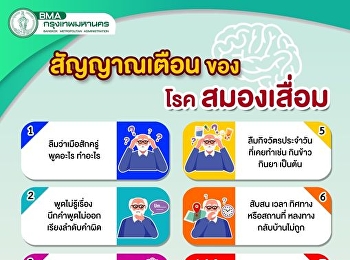 สัญญาณเตือนของโรคสมองเสื่อม