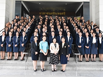 รองคณบดีฝ่ายแผนงานและประกันคุณภาพ
พร้อมด้วย อาจารย์
และนักศึกษาพยาบาลชั้นปีที่ 3
วิทยาลัยพยาบาลและสุขภาพ
มหาวิทยาลัยราชภัฏสวนสุนันทา
เข้าศึกษาดูงานสภาการพยาบาล