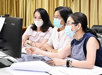 Executives and faculty members of the
College of Nursing and Health Suan
Sunandha Rajabhat University Interview
for admission to study in the Bachelor
of Nursing Science Program Undergraduate
degree, regular semester, academic year
2023, round 5