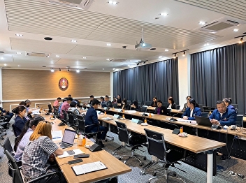 Dean of the College of Nursing and
Health along with the Associate Dean for
Research and Academic Services and
Deputy Dean for Planning and Quality
Assurance Participate in the meeting
summarizing plans for the development of
provincial potential projects