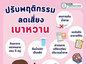 Behavioral adjustment, reduce risk of
diabetes