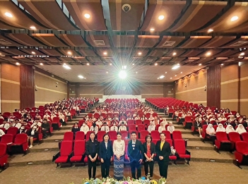 College of Nursing and Health Students
Participated in the project to promote
morality, ethics and morality for
students of Suan Sunandha Rajabhat
University, Samut Songkhram Campus.