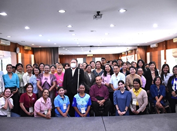 วิทยาลัยพยาบาลและสุขภาพ
มหาวิทยาลัยราชภัฏสวนสุนันทา
จัดโครงการอบรมหลักสูตรผู้ช่วยคนพิการระดับพื้นฐาน
พ.ศ. ๒๕๕๕ รุ่นที่ ๒ ภาคทฤษฏี
เป็นวันสุดท้าย