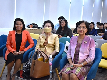 Dean of the College of Nursing and
Health Leading faculty and personnel
Participate in the personnel policy
presentation meeting Suan Sunandha
Rajabhat University Fiscal year 2024,
2nd time