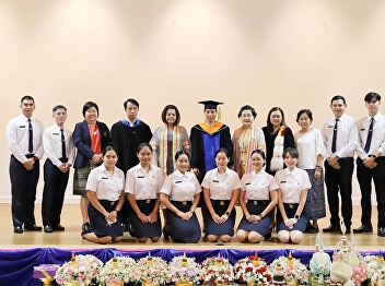 Nursing assistant students participated
in the Teachers' Day ceremony at the
Benchasiladon Auditorium, 2nd floor,
Srisunant Building.