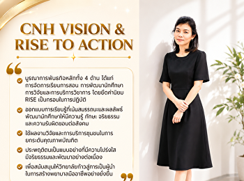 Participants in the “CNH Vision & RISE
to Action” event