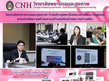 College of Nursing and Health
Participates in a Meeting to Discuss
Strategies and Planning for
Collaborative Networking